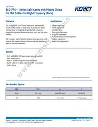 ESD-FPD-50-1 Datasheet Cover