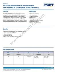 ESD-R-47SR Datasheet Cover