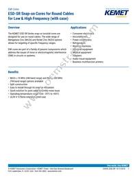 ESD-SR-120 Datasheet Cover