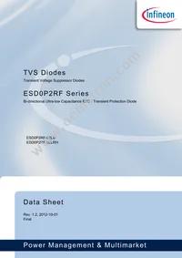 ESD0P2RF02LRHE6327XTSA1 Datasheet Cover