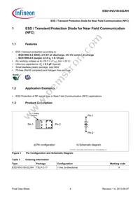 ESD18VU1B02LSE6327XTSA1 Datasheet Page 4