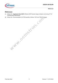 ESD201B203LRHE6327XTSA1 Datasheet Page 11