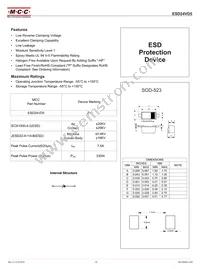 ESD24VD5-TP Datasheet Cover