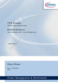 ESD3V3U4ULCE6327XTSA1 Datasheet Cover