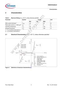 ESD3V3U4ULCE6327XTSA1 Datasheet Page 5