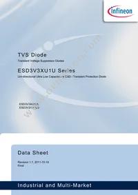 ESD3V3XU1USE6327XTSA1 Datasheet Cover