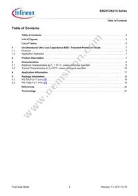 ESD3V3XU1USE6327XTSA1 Datasheet Page 4