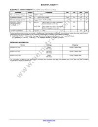 ESD5111PFCT5G Datasheet Page 2