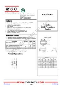 ESD5V0K5-TP Cover