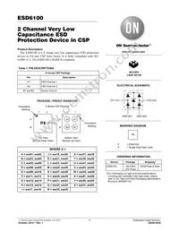 ESD6100 Datasheet Cover