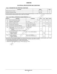 ESD6100 Datasheet Page 2