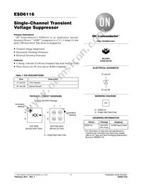 ESD6116 Datasheet Cover