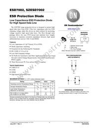 ESD7002WTT1G Datasheet Cover