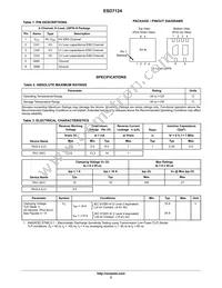 ESD7124MUTBG Datasheet Page 2