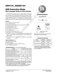 ESD7181MUT5G Datasheet Cover