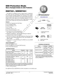 ESD7551N2T5G Datasheet Cover