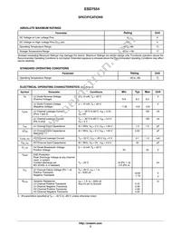 ESD7554MUT2G Datasheet Page 3