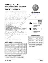 ESD7571N2T5G Datasheet Cover