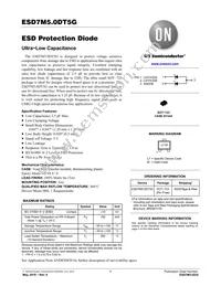 ESD7M5.0DT5G Cover