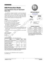 ESD8008MUTAG Datasheet Cover