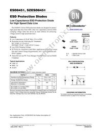ESD8451N2T5G Datasheet Cover