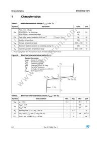 ESDA14V2-1BF3 Datasheet Page 2