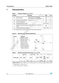 ESDA17-5SC6 Datasheet Page 2