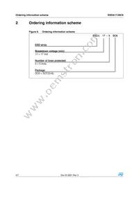 ESDA17-5SC6 Datasheet Page 4