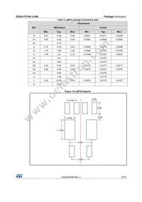 ESDA17P100-1U2M Datasheet Page 5