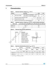 ESDA18-1K Datasheet Page 2