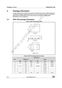 ESDA25P35-1U1M Datasheet Page 4