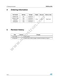 ESDA25W5 Datasheet Page 10