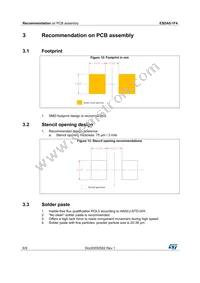 ESDA5-1F4 Datasheet Page 6