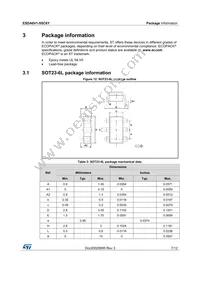 ESDA6V1-5SC6Y Datasheet Page 7