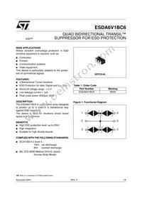 ESDA6V1BC6 Cover