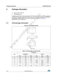 ESDA7P60-1U1M Datasheet Page 4