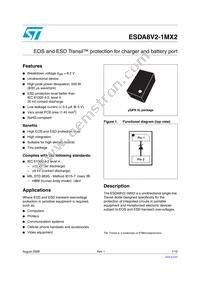 ESDA8V2-1MX2 Cover