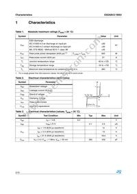 ESDA8V2-1MX2 Datasheet Page 2