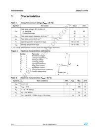 ESDALC12-1T2 Datasheet Page 2
