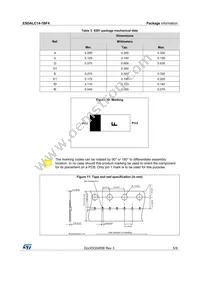 ESDALC14-1BF4 Datasheet Page 5