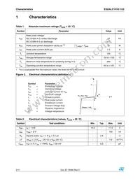 ESDALC14V2-1U2 Datasheet Page 2