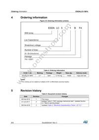 ESDALC5-1BF4 Datasheet Page 8