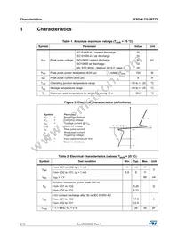 ESDALC5-1BT2Y Datasheet Page 2