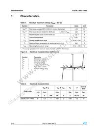 ESDALC6V1-1BM2 Datasheet Page 2