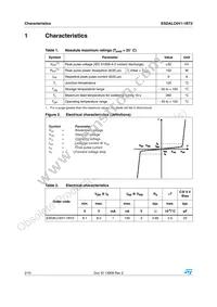 ESDALC6V1-1BT2 Datasheet Page 2