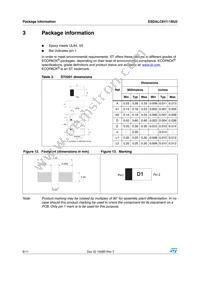 ESDALC6V1-1BU2 Datasheet Page 6