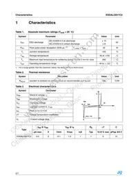 ESDALC6V1C2 Datasheet Page 2