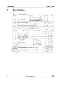 ESDALCL6-2SC6 Datasheet Page 2