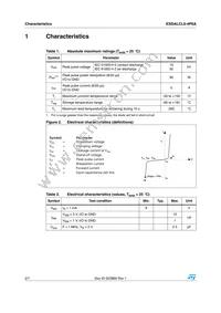 ESDALCL6-4P6A Datasheet Page 2