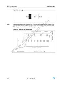 ESDARF01-1BF4 Datasheet Page 8